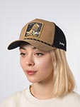 Бейсболка CAPSLAB арт. CL/BEA3/1/PCT/LIOB Premium Guardian (темно-бежевый)